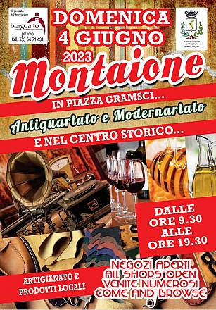 Montaione tra passato e presente, antiquariato e modernariato